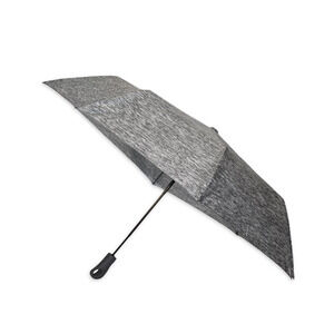 Misty Harbor 42" Automatic Open Rain Umbrella Raindrop Print NWT